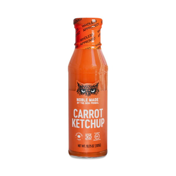 The New Primal Carrot Ketchup 10.75 oz bottle