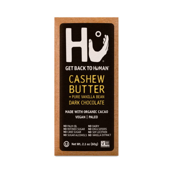 Hu Cashew Butter & Pure Vanilla Bean Chocolate Bar 2.1 oz bar