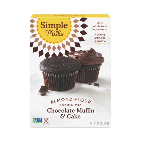 Simple Mills Chocolate Muffin & Cupcake Mix 10.4 oz box