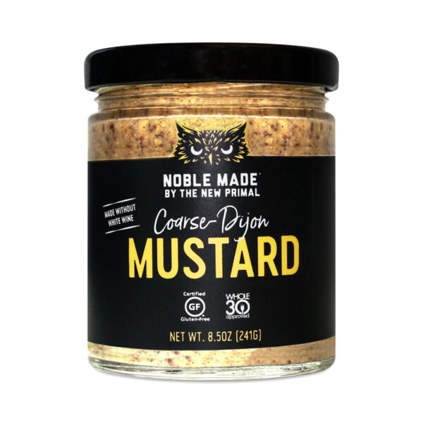 The New Primal Coarse Dijon Mustard 6 oz bottle