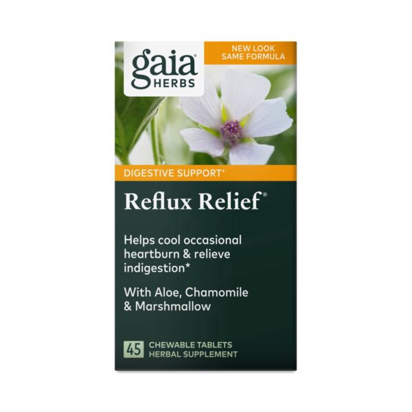 Gaia Herbs Reflux Relief 45 tablets