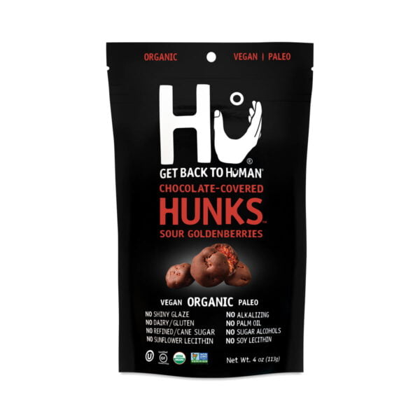 Hu Sour Goldenberries Hunks 4 oz pouch