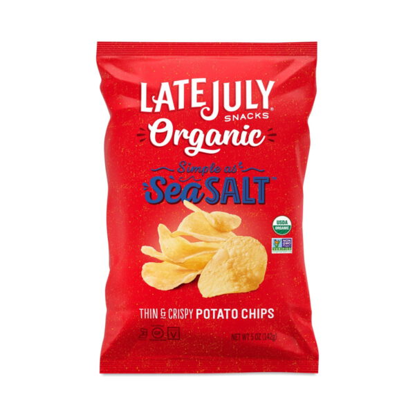 Late July Organic Sea Salt Potato Chip 5 oz bag