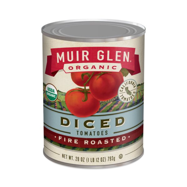 Muir Glen Organic Diced Fire Roasted Tomatoes