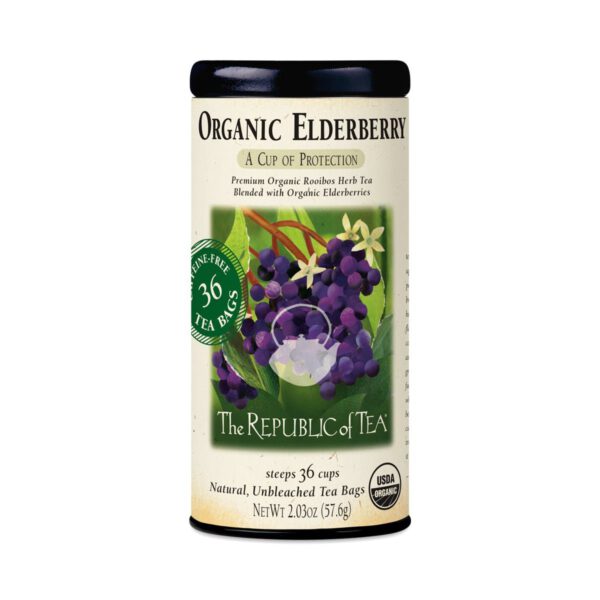 The Republic of Tea Organic Elderberry Tea 36 count