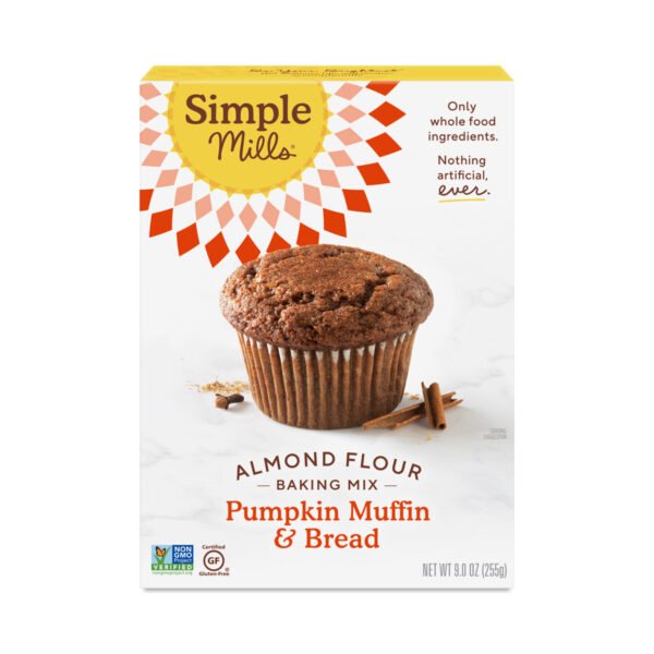 Simple Mills Pumpkin Muffin & Bread Mix 9 oz box