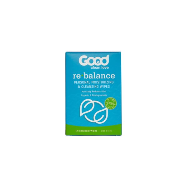 Good Clean Love Rebalance™ Wipes 12 count