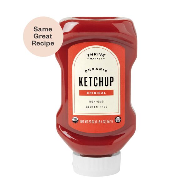 Thrive Market Organic Ketchup 20 oz bottle