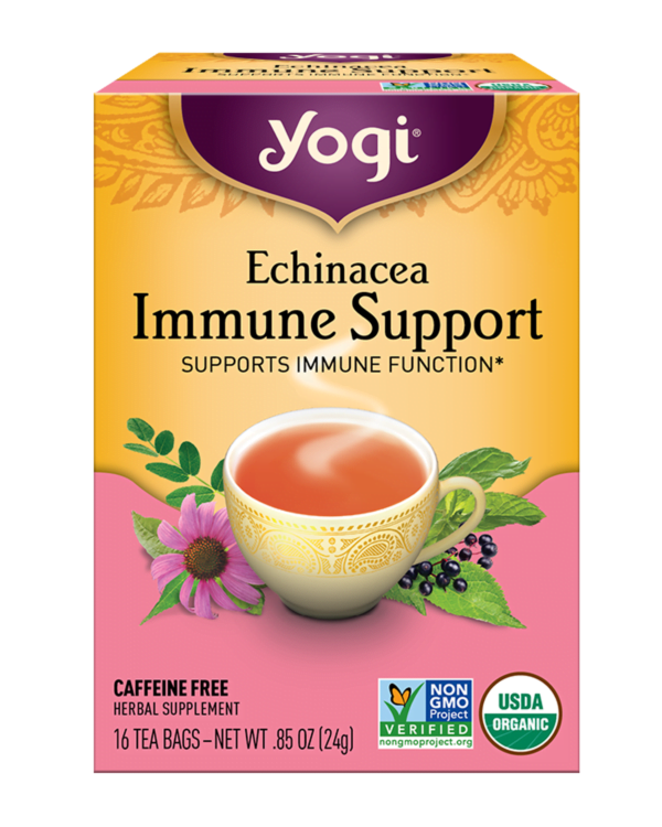 Yogi Tea Echinacea Immune Support Tea 16 count